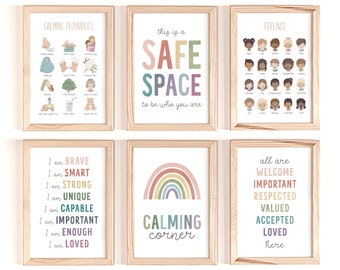 My Calming Strategies Chart & Poster for Kids (Instant Download) - Etsy