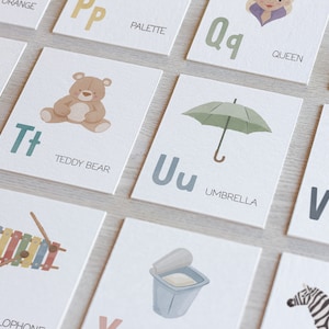 Alphabet Flash Cards: Montessori ABC Printable (Digital Download)