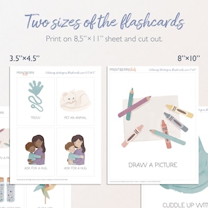 41 Calming Corner Flashcards, Editable Calming Strategies Flash Cards ...