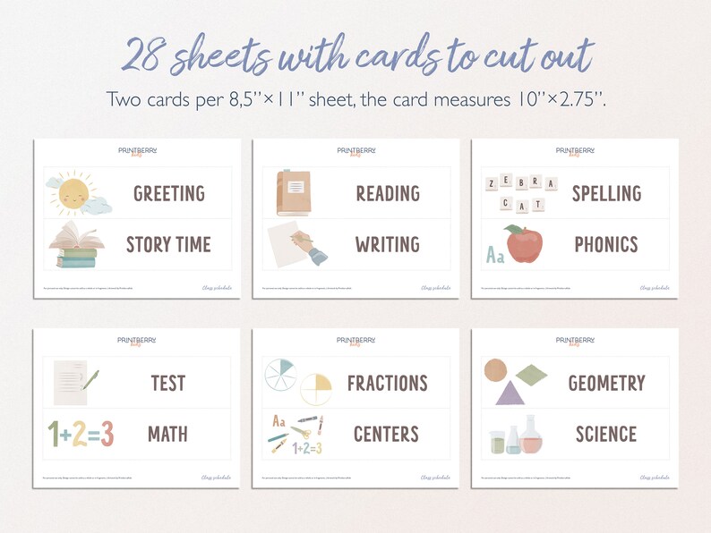 Editable School Timetable: Boho Classroom Decor (digital Download ...