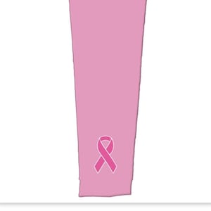 Custom Ribbon arm sleeve, Pink sleeve, Breast cancer awareness sleeve, awareness sleeve, Ribbon sleeve