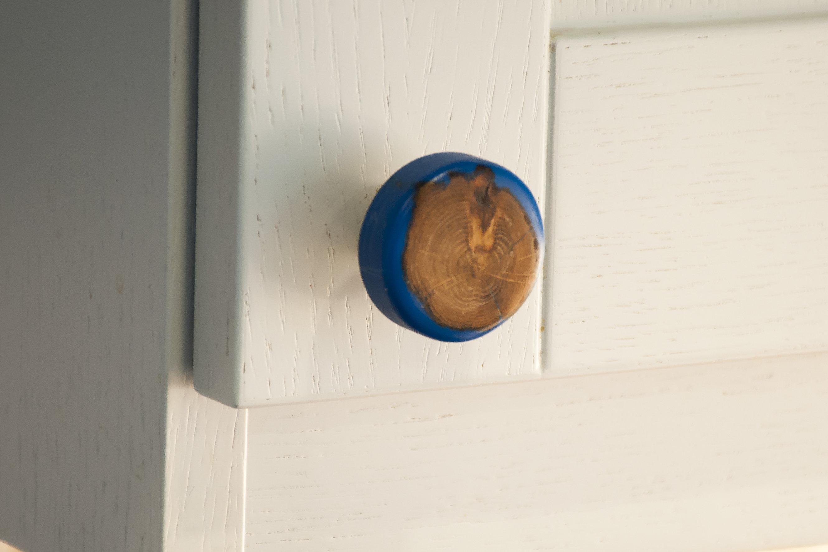 Schrankknöpfe aus Eichenholz Schubladenknöpfe aus Harz | Etsy