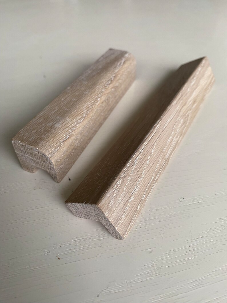 Wooden Handles Drawer Pulls Handles Grips Solid Etsy Canada