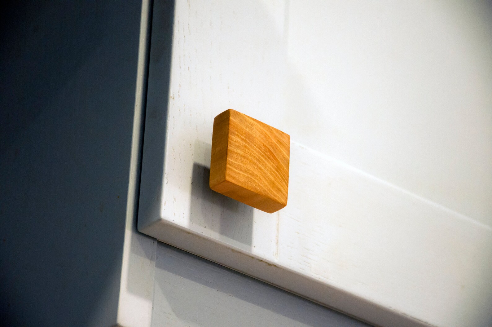 Cherry Wood Knobs Wood Drawer Knobs Cherry Etsy