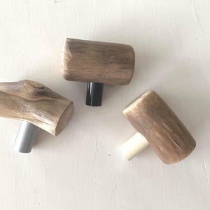 Natural wood branches handles, drawer pulls, driftwood handles, furniture handles, ikea furniture