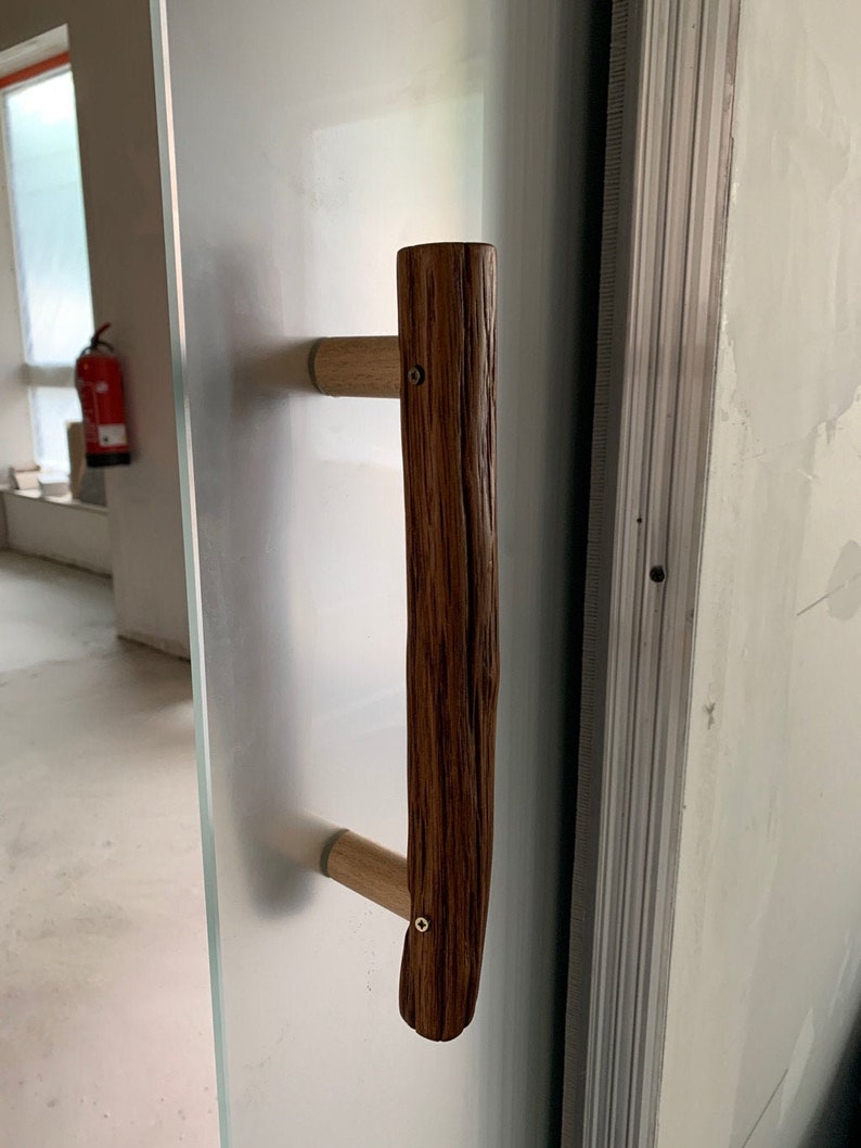 Schrankgriffe aus Eichenholz Schubladengriffe aus Holz | Etsy