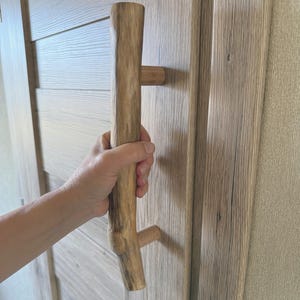 Tür-Push-Pull-Griff, Scheunentor-Holzgriff in Standard- oder Sondergröße