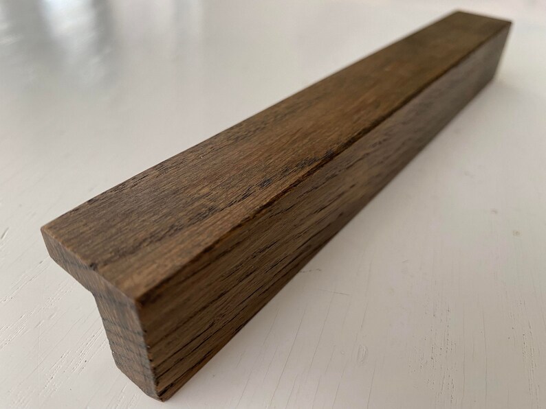 Modern Furniture Handles IKEA Walnut Handles Long Etsy