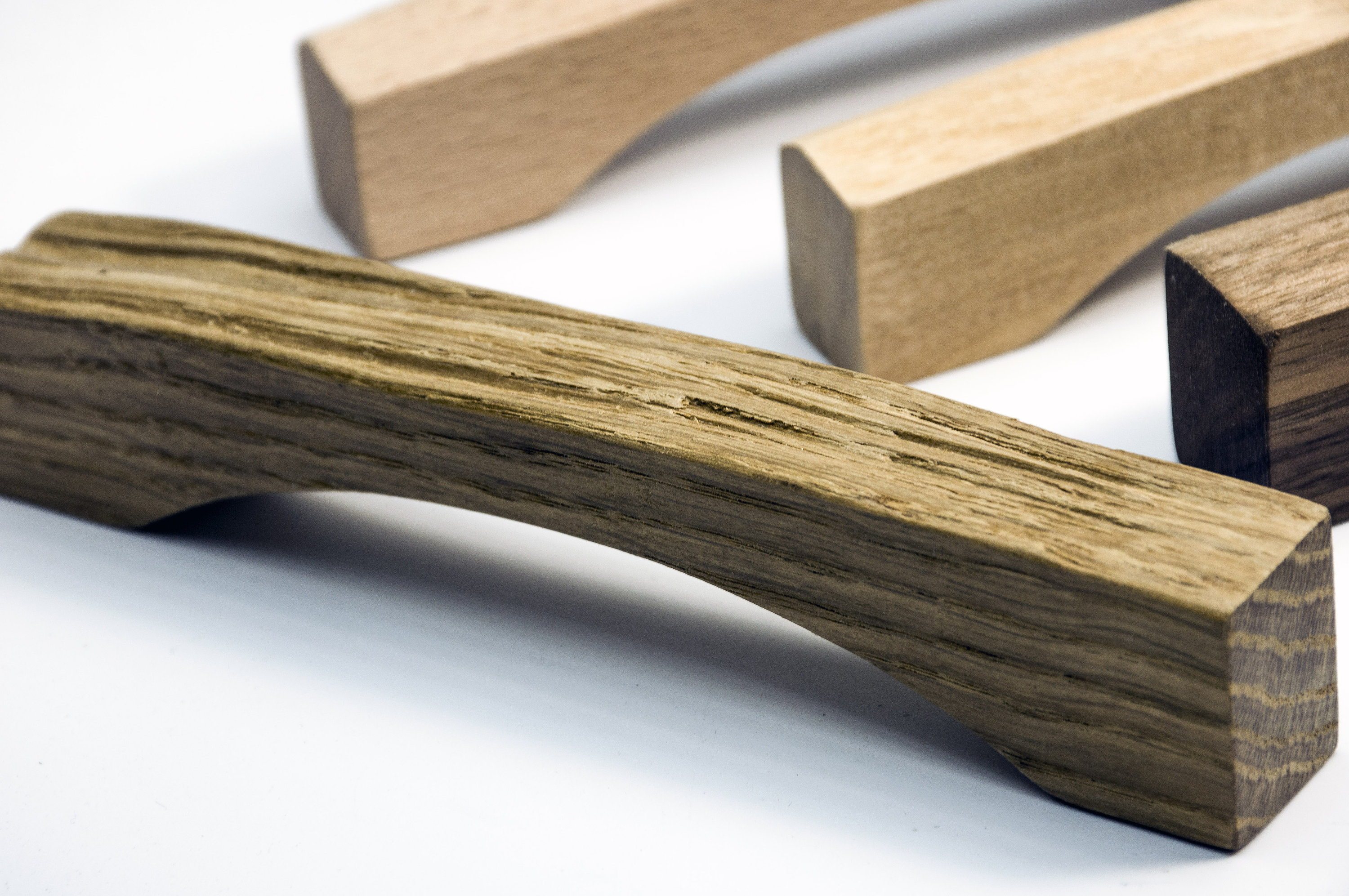 Schrankgriffe aus Eichenholz Schubladengriffe aus Holz | Etsy