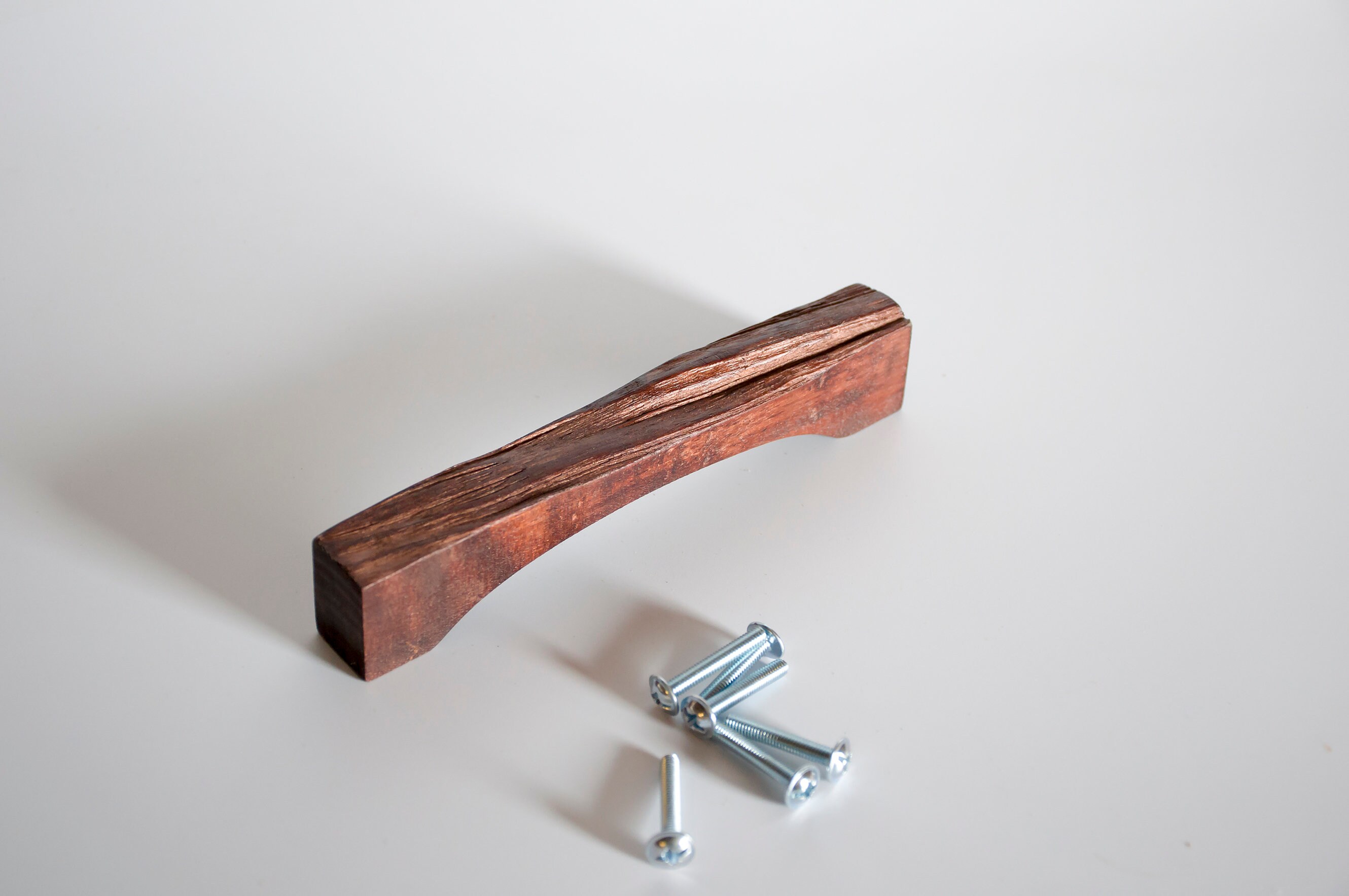 Natural wood pulls drawer pulls handles Etsy