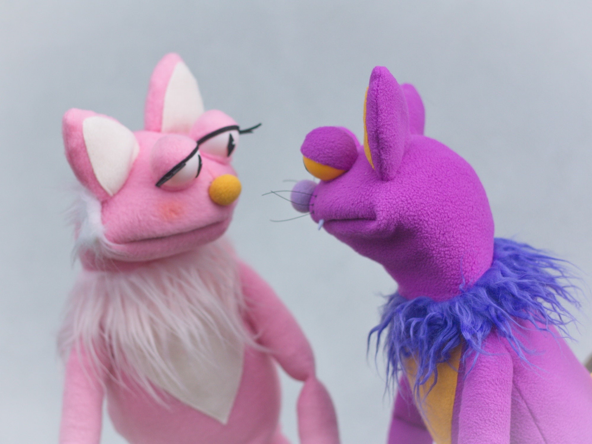 The Sunrise Cat Lady Puppet Hand Puppet Professional Marionette - Etsy
