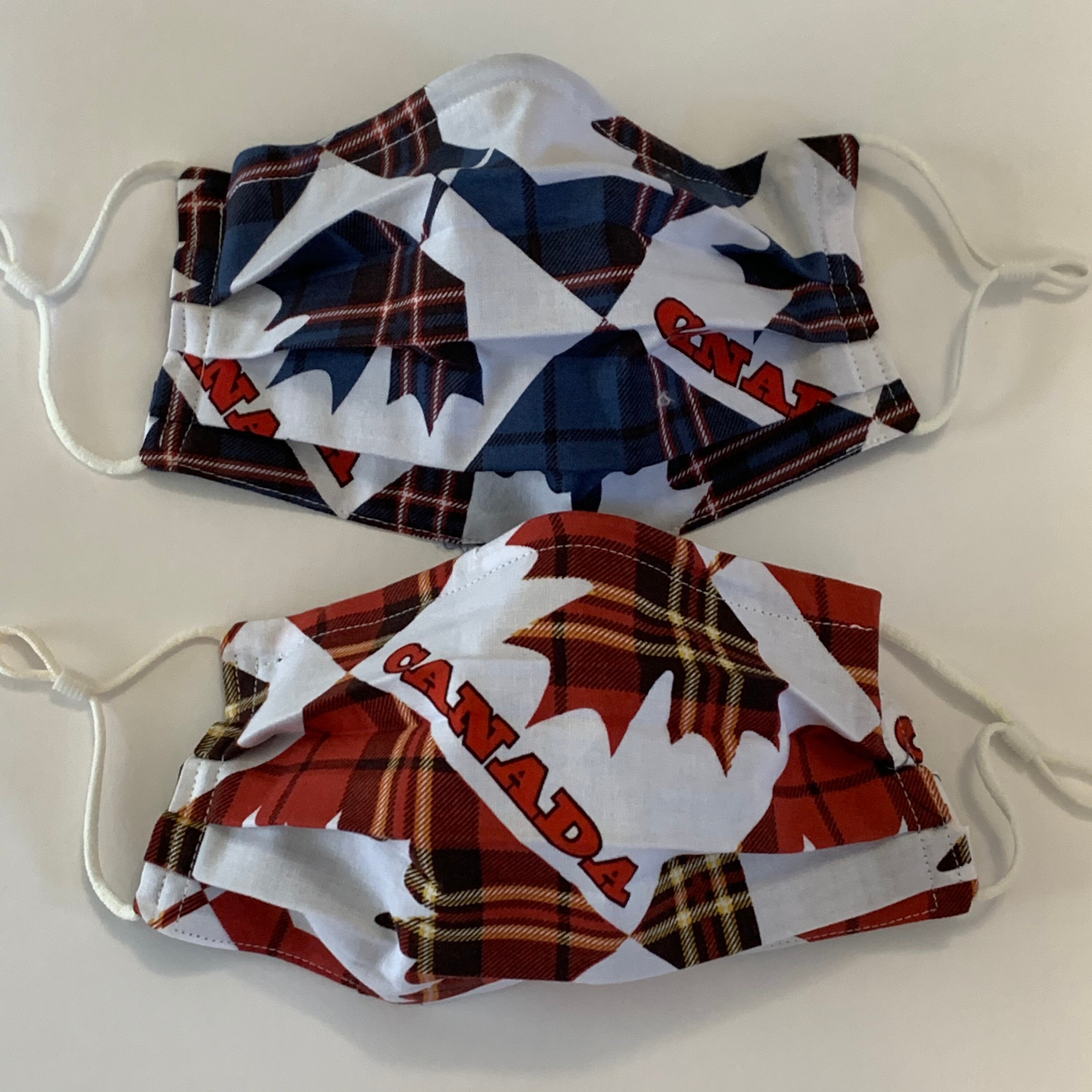 Canada Flag Face Mask Canada Face Mask Three Layer Sewn in Etsy