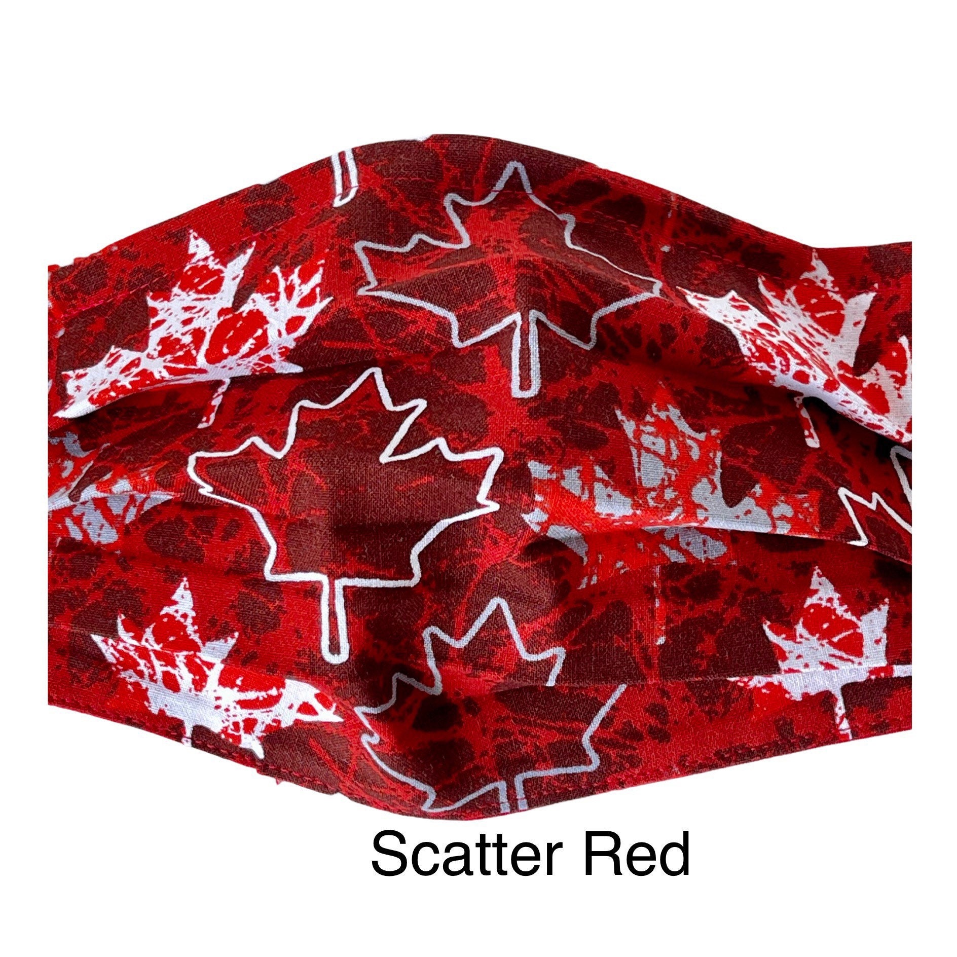 Canada Flag Face Mask Canada Face Mask Three Layer Sewn in Etsy Canada