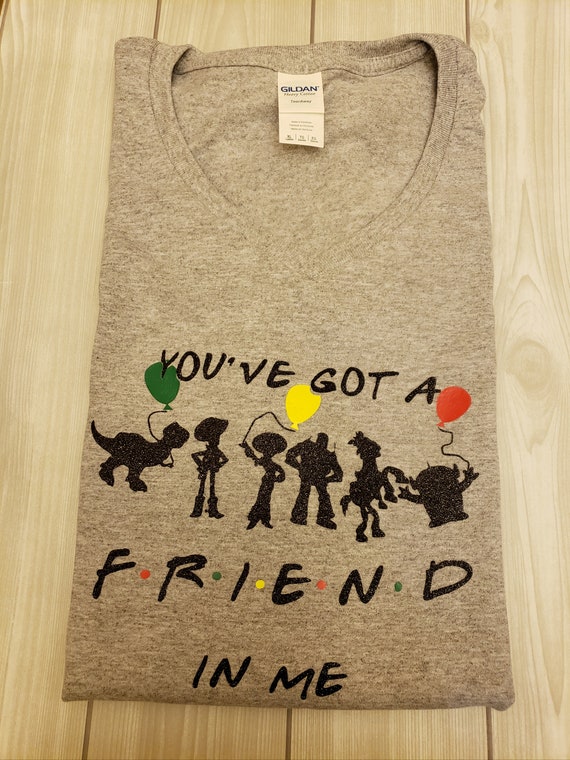 Friends toy story shirt on sale