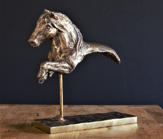 Bronze Pferd Metal Horse Cavallo Cheval Design - Etsy