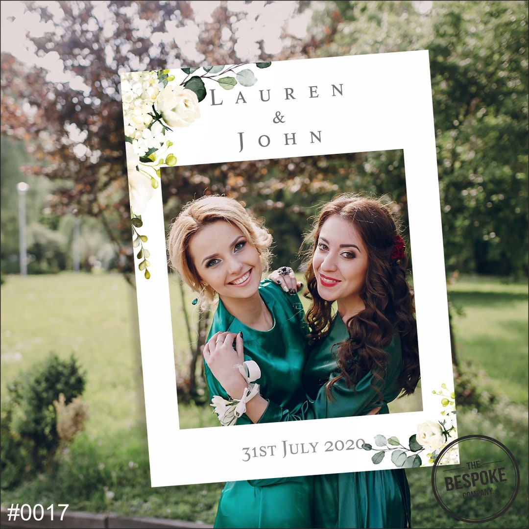 Selfie Frame // Photo Prop // Photo Frame // Printed or Digital