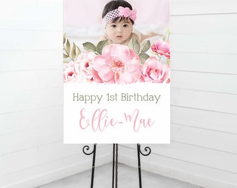 Party Sign // Birthday Sign // Photo sign  // Printed or Digital // A1 Sign