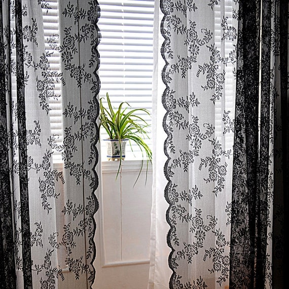 lace curtains