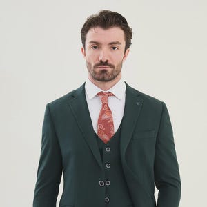Emerald Green Suit for Men - Mens Suits - 3 piece Suit - Tailored Suit - GENT WITH