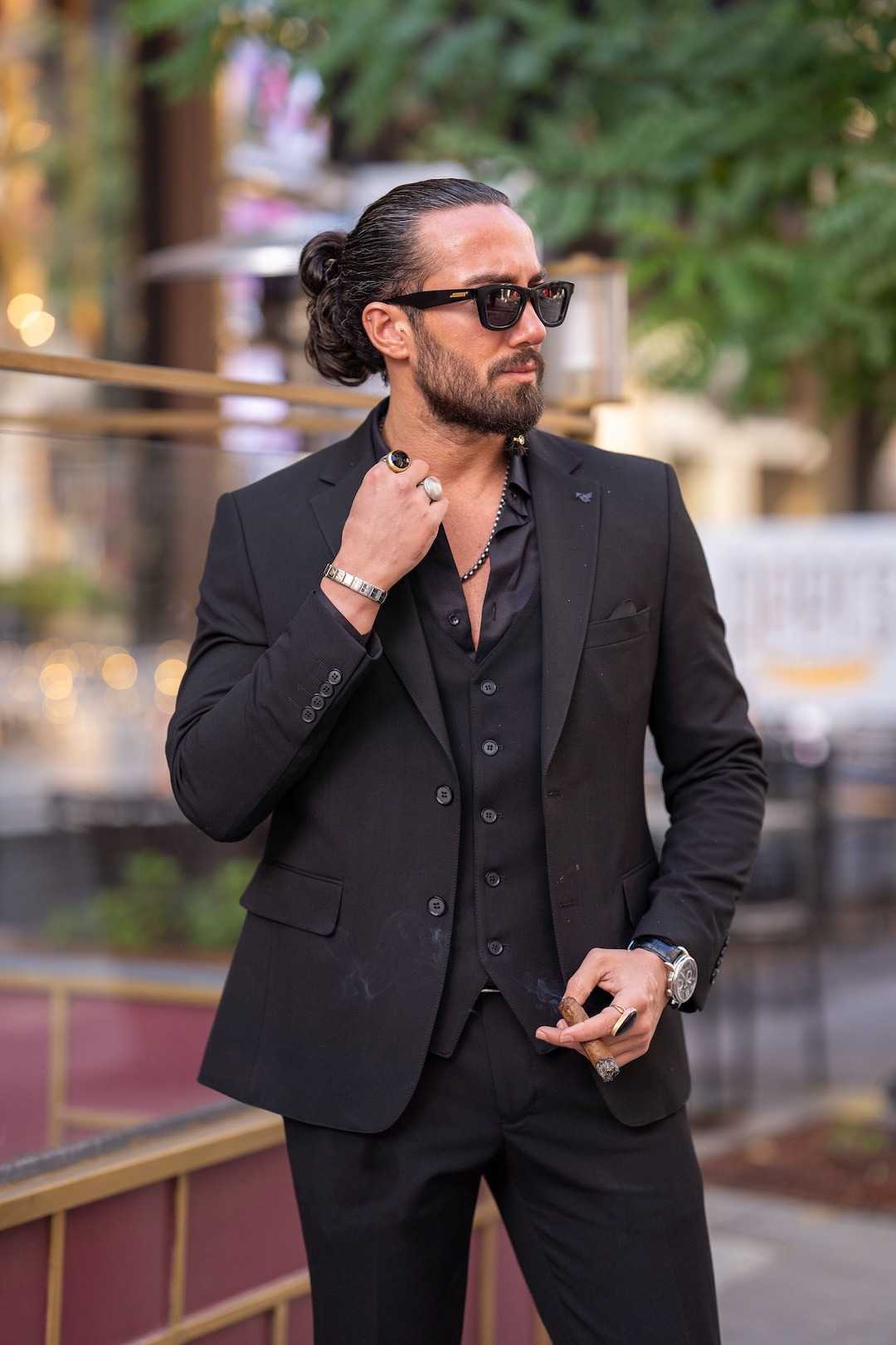 Hochzeits Smoking Für Männer Slim Fit Brauner Anzug Mit Schal Revers , Bräutigam Und Bräutigams Tuxedos, Ausgezeichneter 3 Teiliger Anzug Jacke, Hosen, Weste, Krawatte Von 86,38 € | DHgate