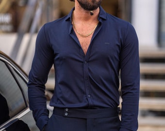 geoffrey beene fitted dress shirts BROOKS BROTHERS || Non-Iron Button-Down Shirt main image 0