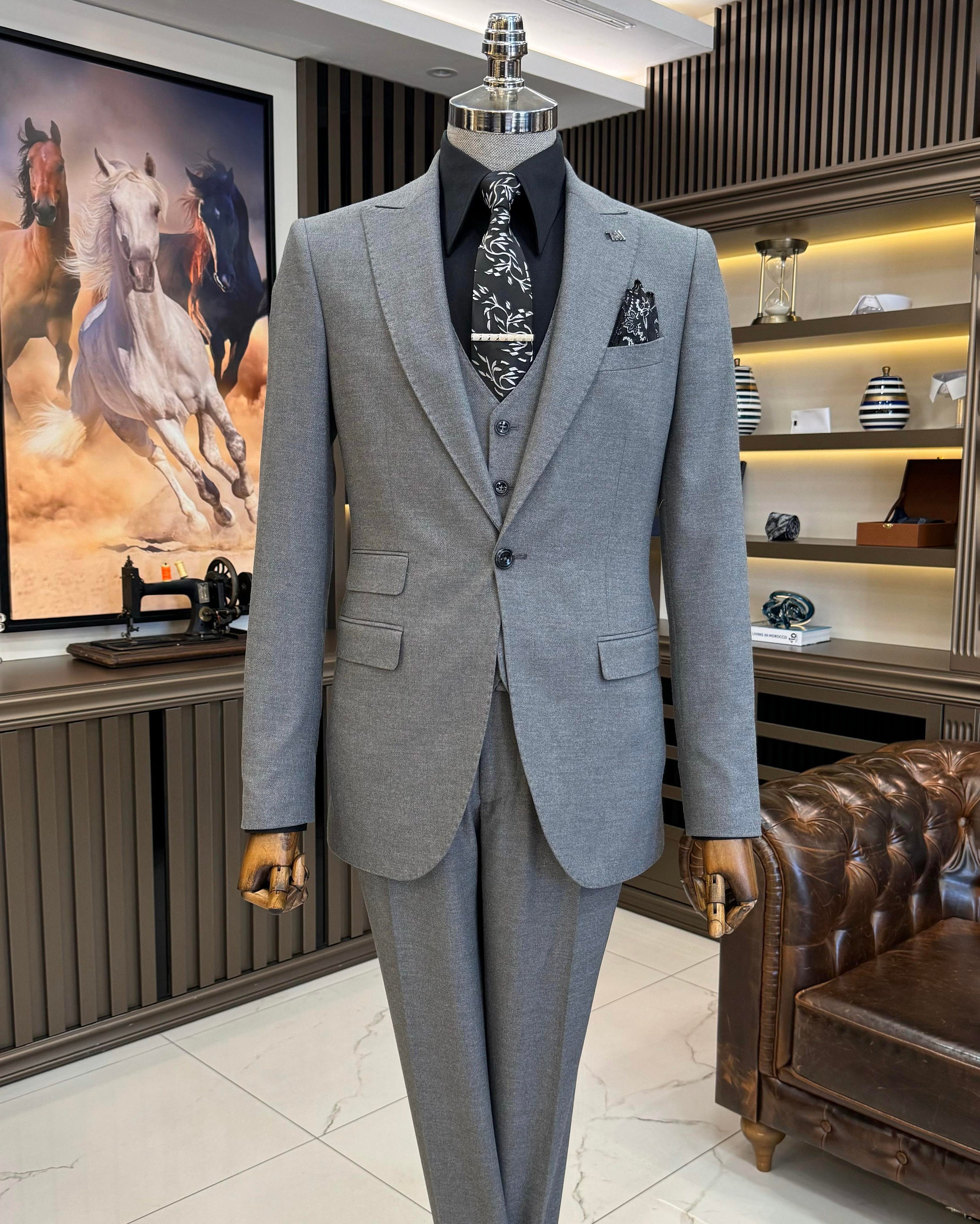 プラダ ストライプ スーツ ツーピース ジャケット パンツ セットアップ