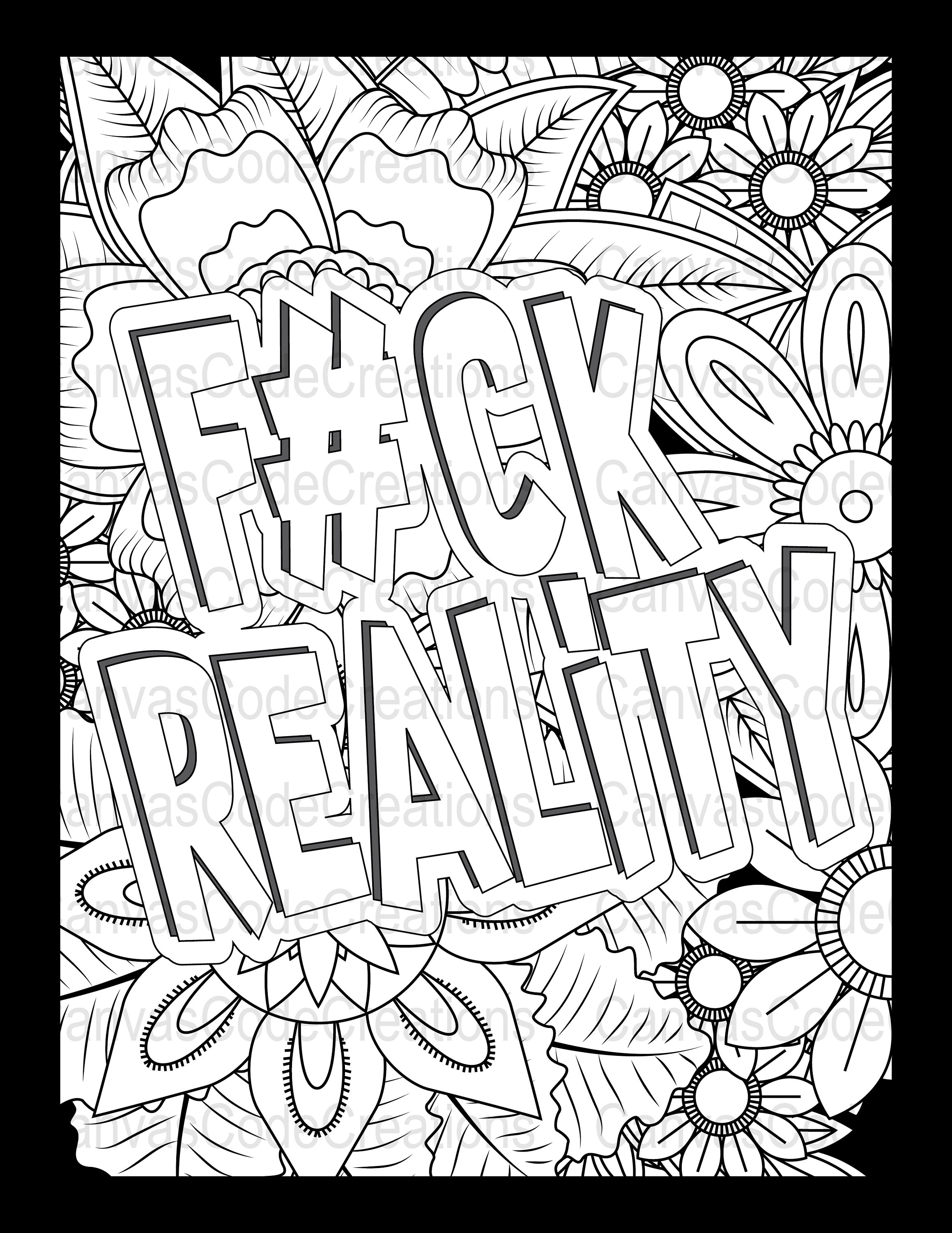 Adult Funny Coloring Page Digital - Il Fullxfull.5659687064 Kxgw 