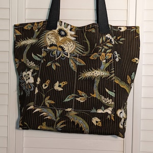 Floral Handmade Tote Bag