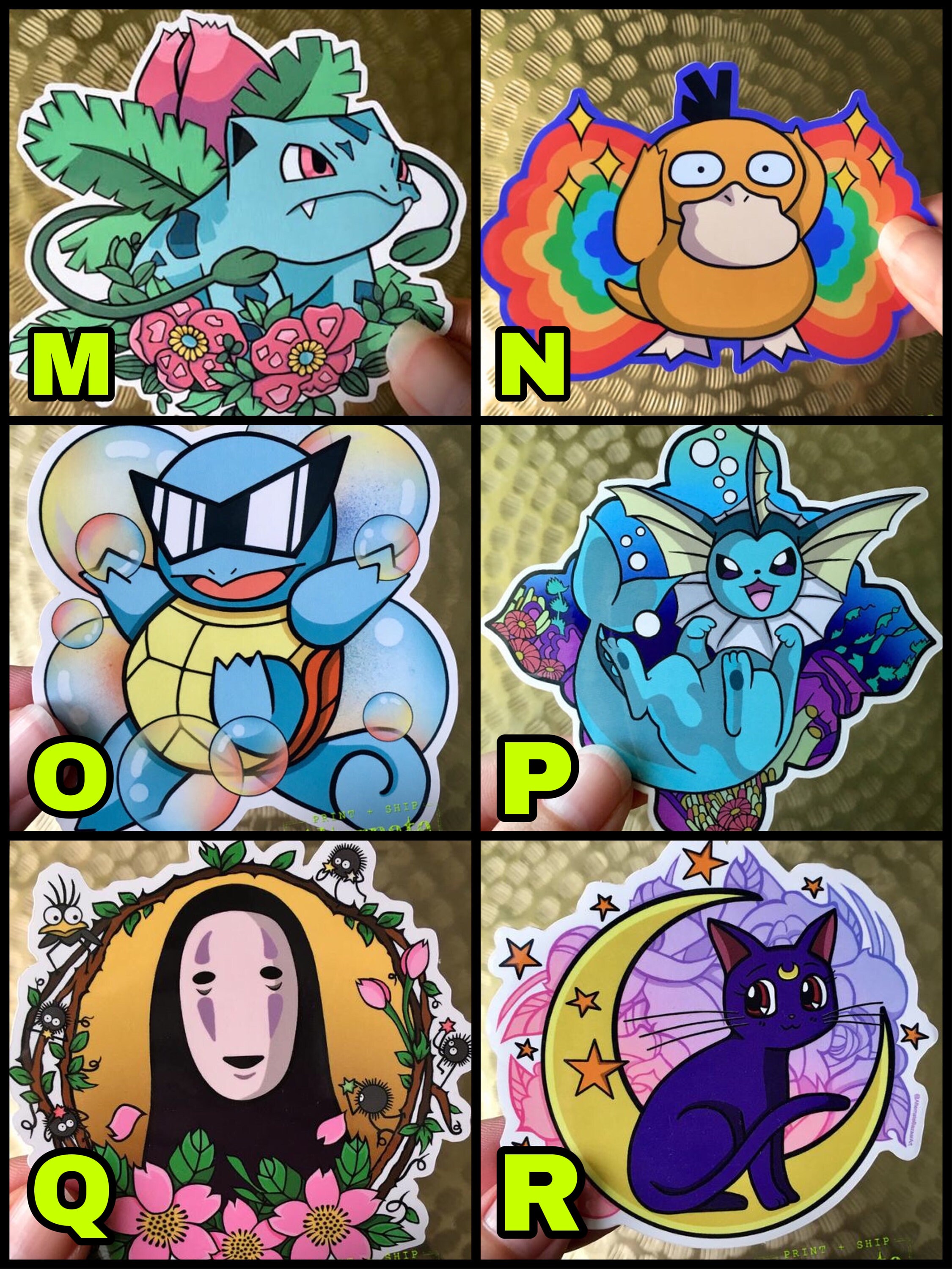 Pop Culture Stickers inspired by Millennial TV shows & movies. | Etsy