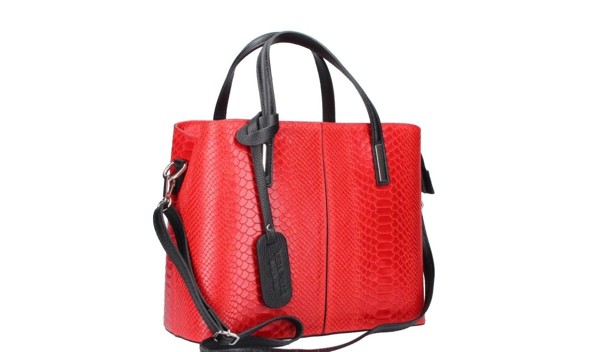 Handbag Italian Leather, Shoulder Bag, Made in Italy, Crossbody Bag, Etsy