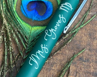 Personalized Zodiac Engraved Pen: Custom Astrology Gift for Boss