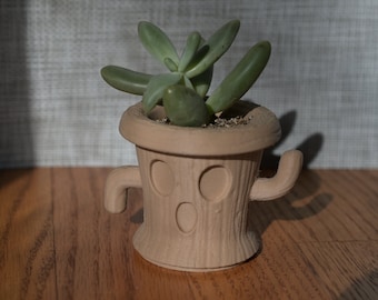 Gyroid Planter for Small & Medium Plants, Succulents, Cactus,  and Air Plants