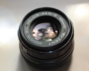 Helios-lens 44 m-6 58 mm f/2.0 Cine-mod voor Sony Nex