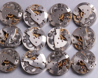 Movimientos de reloj: Mecanismos Zarya URSS, Steampunk 20 mm 20 piezas