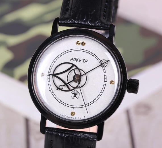 Wristwatch Edition Raketa Copernicus, Soviet watch, Mechanical Copernik Gothic USSR Vintage watch