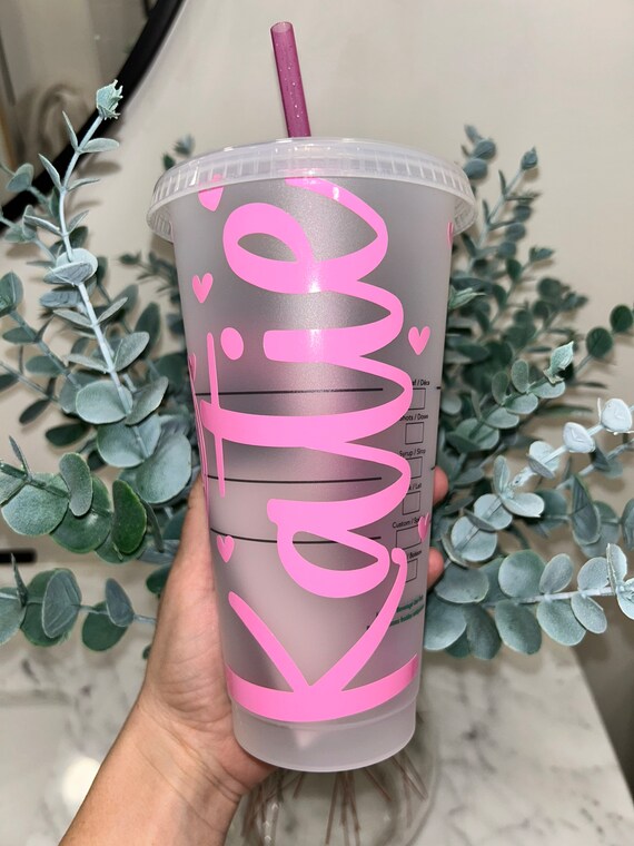 Buy I Wear Pink for My Bestie Starbucks Cup, Breast Cancer Starbucks Cup, Breast  Cancer Survivor, Breast Cancer Awareness Month Online in India - Etsy