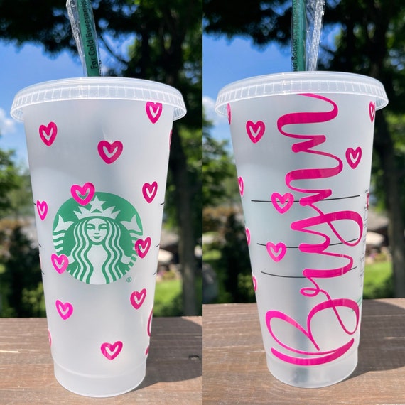 Make a full wrap custom for you tumbler - Starbucks cold cup - Color  changing vinyl 