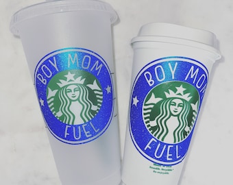 Boy Mom Fuel, Mom gift, Gift for mom, boy mom gift, Starbucks hot cup, boy mom starbucks cup