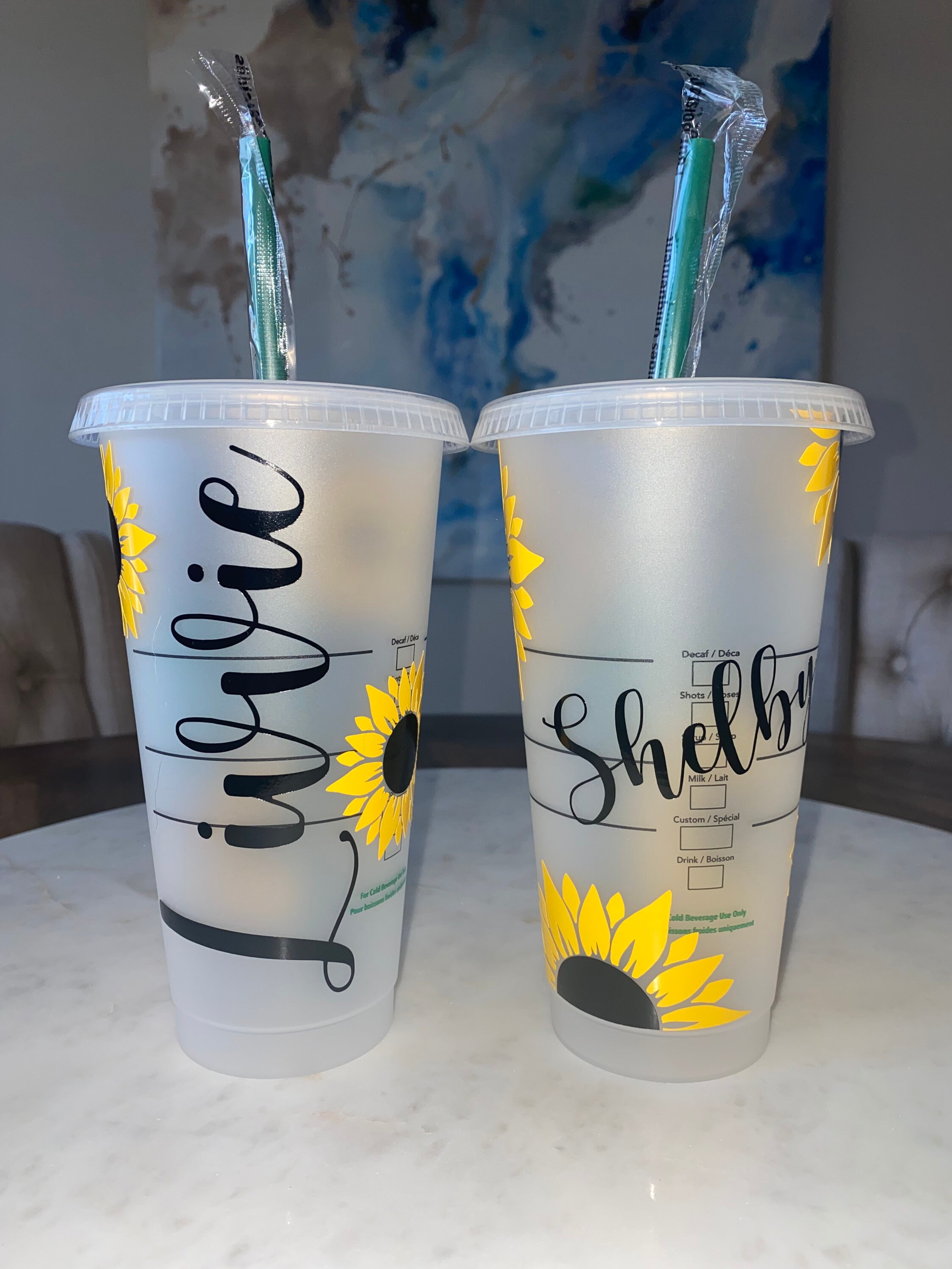 starbucks cold beverage cup