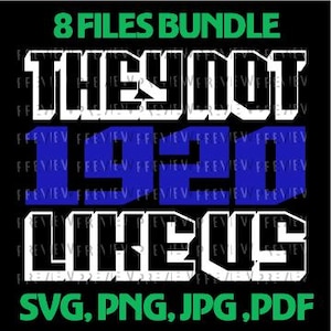 They Not Like Us Zeta Design Zeta Phi Beta SVG, Jpg, Png, Pdf Bundle Design T-shirt or Print Design Instant Download Finer DTF Print