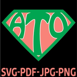 Alpha Theta Omega (ATO) Shield Design SVG, PNG, Pdf, Jpg Zip File
