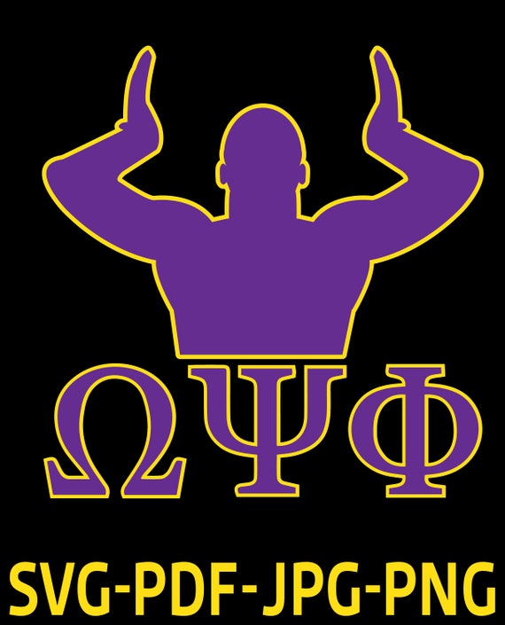 omega psi phi logo vector omega psi phi logo vector