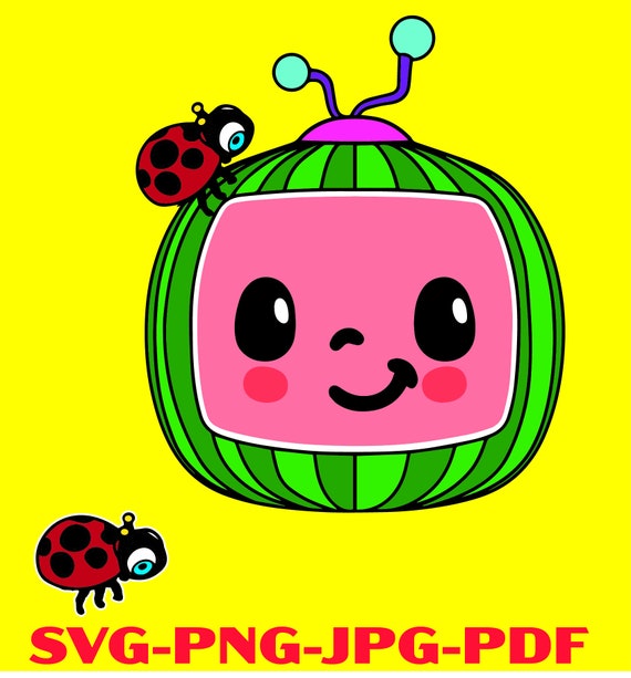 Coco Melon SVG & PNG Zip File Bundle | Etsy