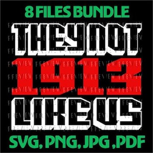 They Not Like Us Delta Sigma Theta Design- SVG, Pdf, Jpg & PNG Zip File 8 Files Included Design T-shirt or Print Design Instant Download DTF