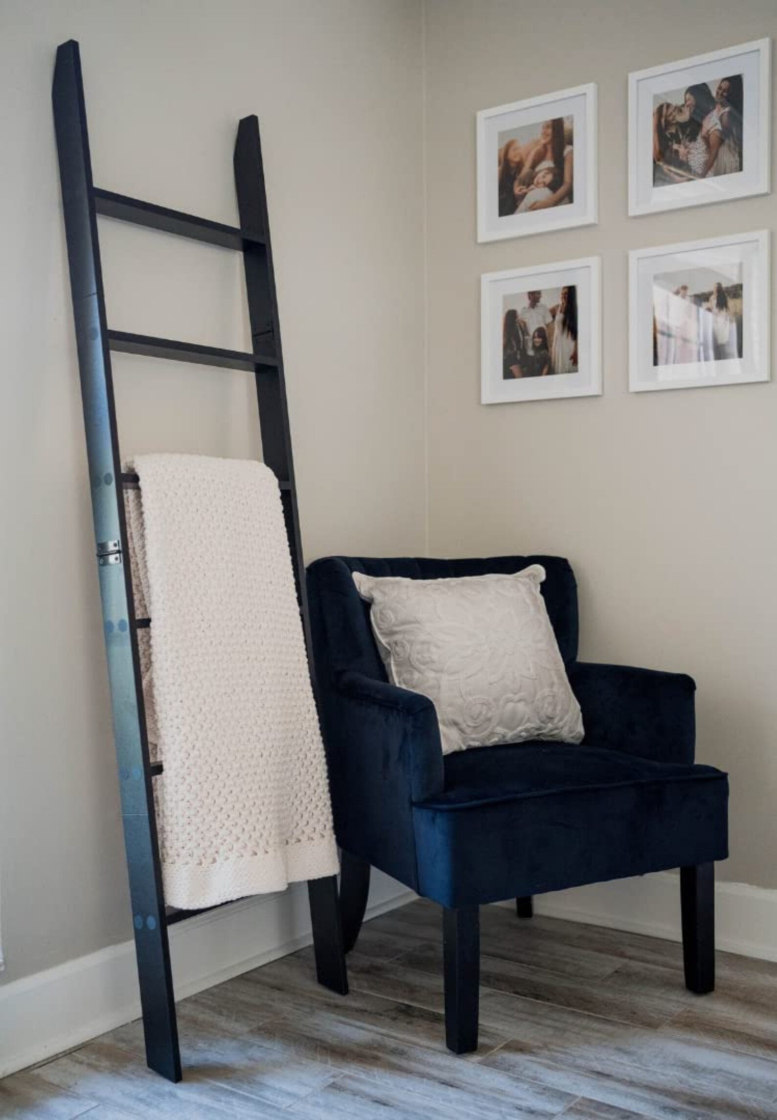 6ft Wall Leaning Blanket Ladder Laminate Snag Free Etsy