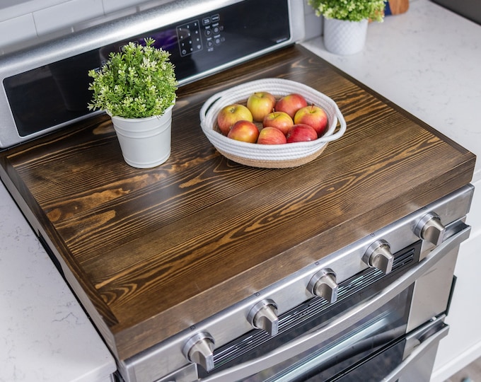 Noodle Board Stove Covers With Builtin Handles, Durable Extra Thick