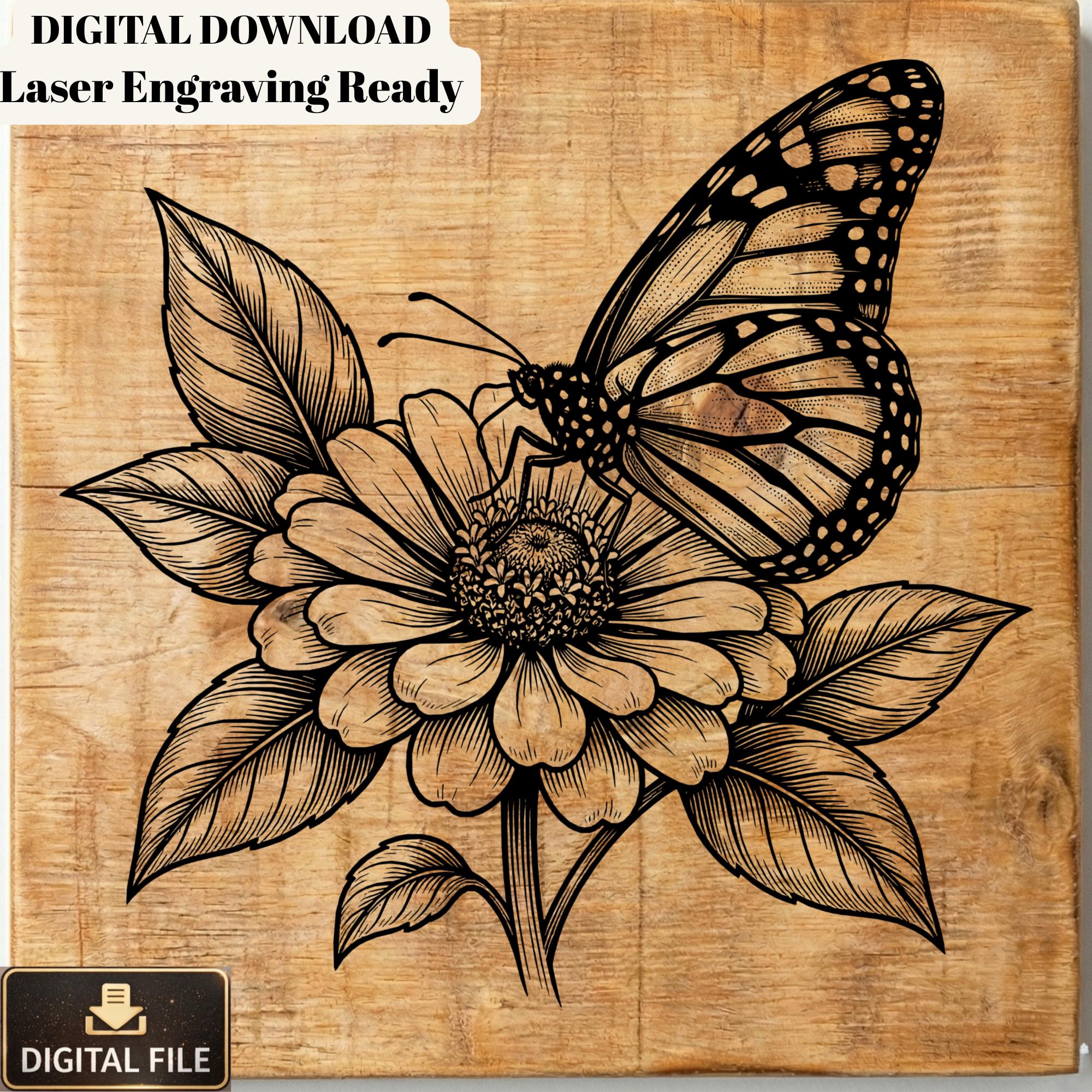 Floral Svg Bundle Png, Vintage Botanical Engraving Designs, Flower SVG ...