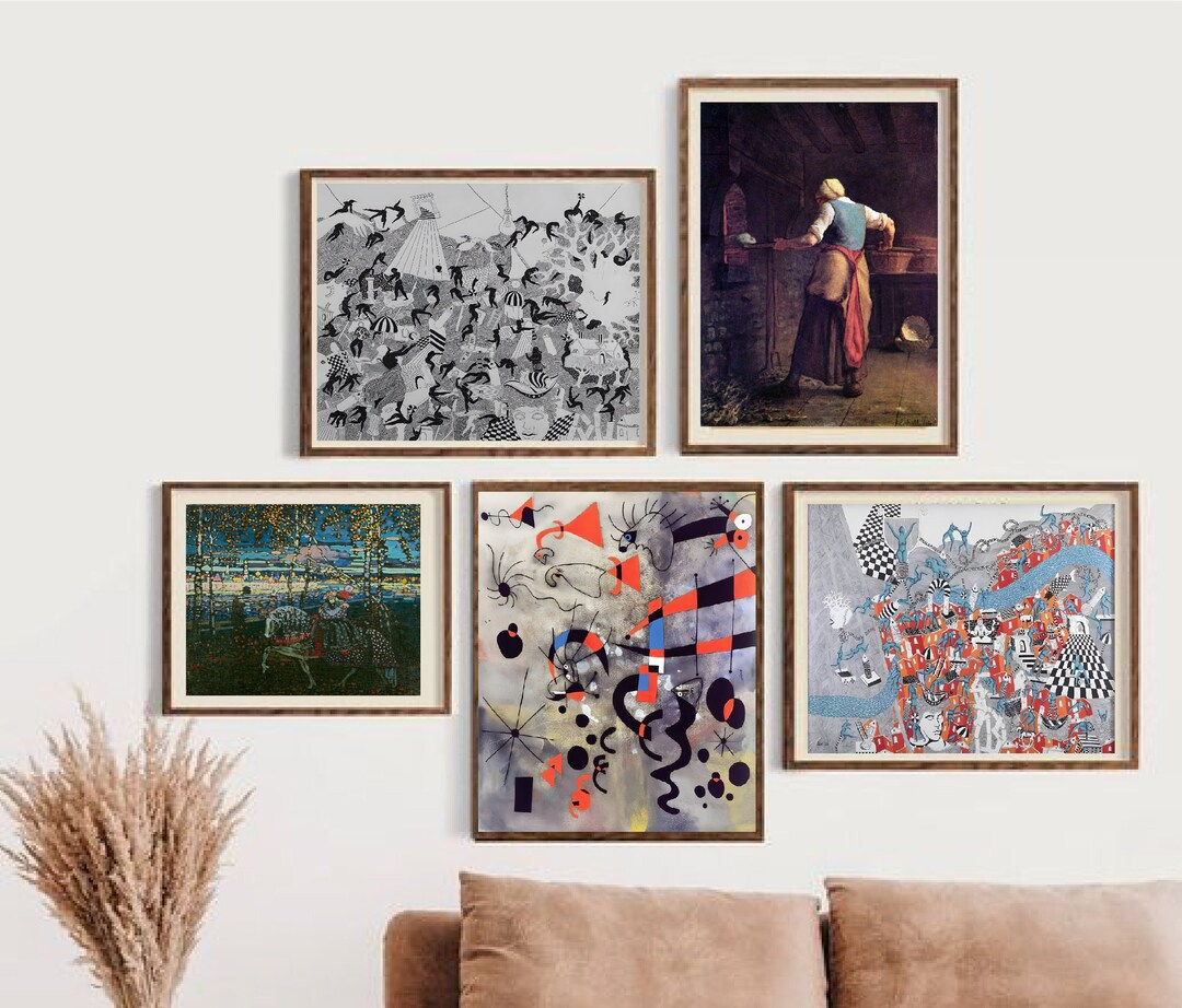 The Best Examples of Modern Art and Classical Art. 5 Unique Works. Adds