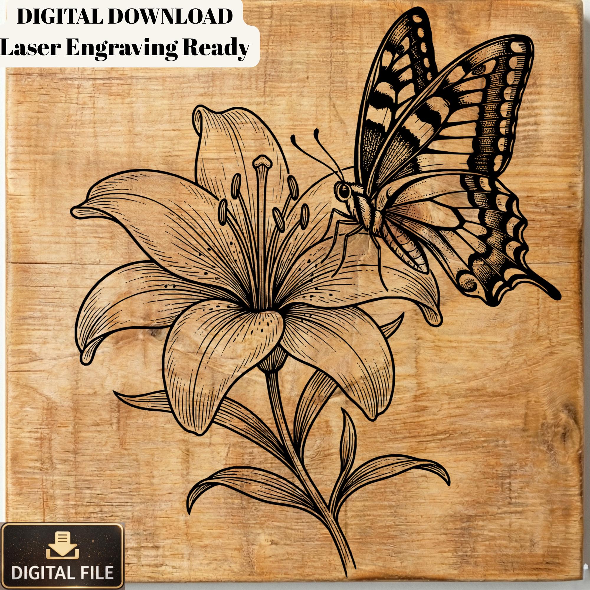 Floral Svg Bundle Png, Vintage Botanical Engraving Designs, Flower SVG ...