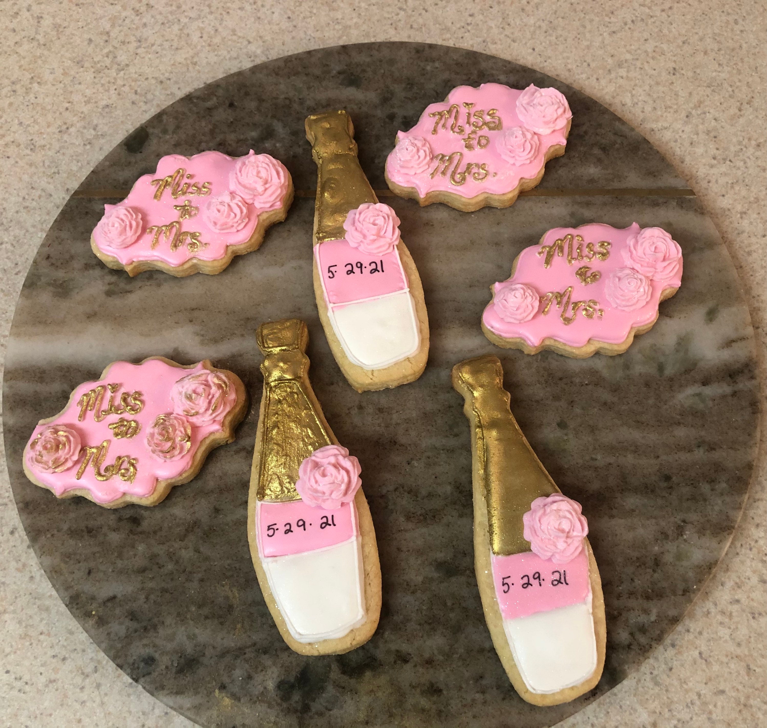 Bridal shower Theme Cookies Etsy